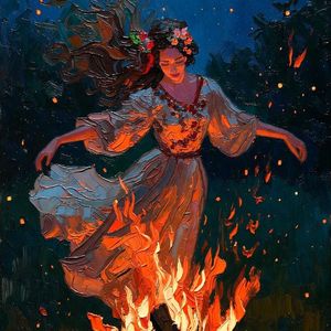 真夜中の残り火