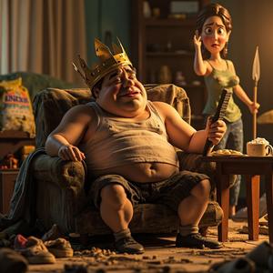 Мой муж — лодырь