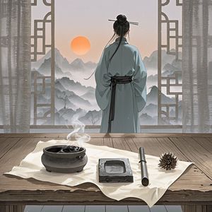 过客画中人