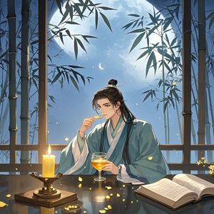 月下独酌_丽缘卿溪