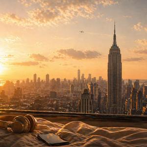 First Light on Manhattan