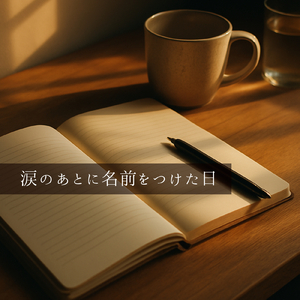涙のあとに名前をつけた日