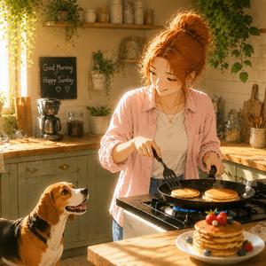 This Is My Favorite Morning Cozy Chill Pop BGM | Sunday Kitchen / Beagle / Slow Life