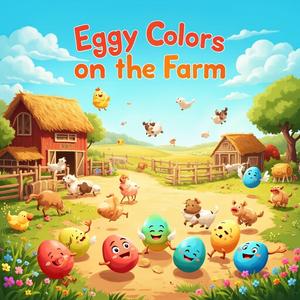 Eggy Colors on the Farm (Color Learning Song for Kids)