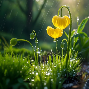 舒适的雨声白噪音 小雨