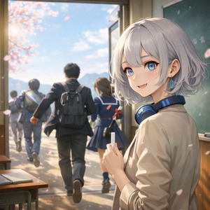 見送る背中、追いかける未来