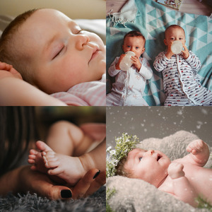 温和休息的宝贝梦想