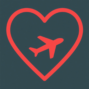 Heart in Airplane Mode