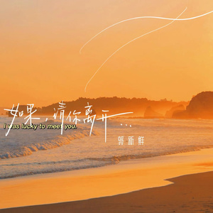 如果，请你离开...