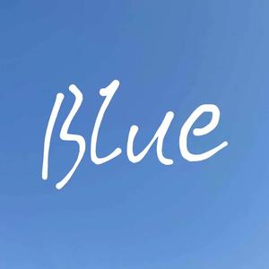 深蓝色你的笑脸