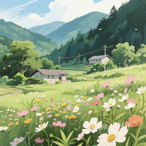 故乡的花开满了山野