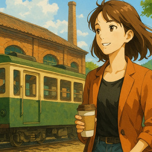 青空とノスタルジア - レンガと風のワルツ