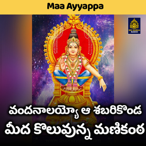 Vandanalayyo aa sabarikonda meeda koluvunna manikantha (Maa Ayyappa)