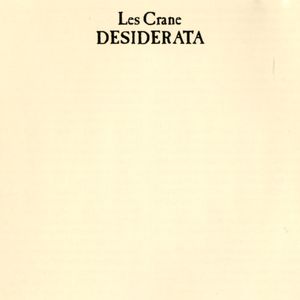 Desiderata (With Intro/Prologue)
