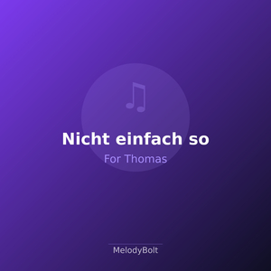 Nicht einfach so