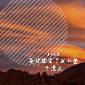 是你改变了我和整个漫长