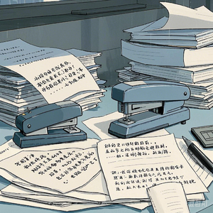 我的订书机之恋