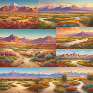 爷爷那时候来到伊犁， 天山脚下扎下根， 荒漠变成了家园， 汗水洒在了伊犁河。  by @outlandishhit844