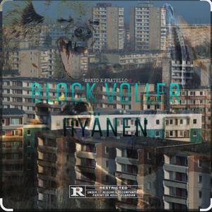 Block voller Hyänen