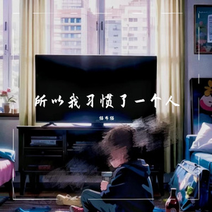 所以我习惯了一个人