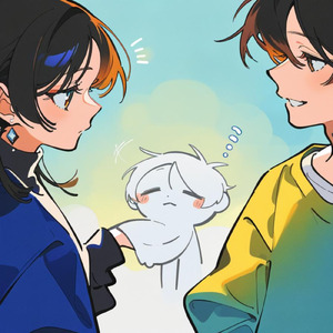 おしゃべりカップル