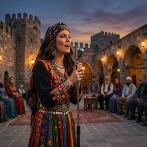 Bahçede Yeşil Çınar