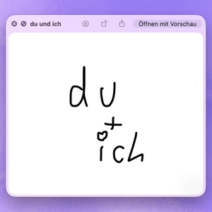du und ich