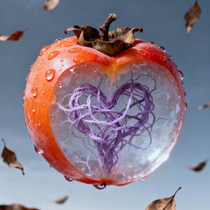 涩柿子般的心事