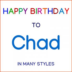 Happy Birthday To Chad - Jazz