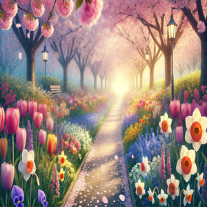 푸르른 길의 봄