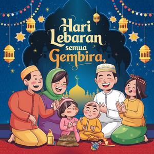 Hari Lebaran Kita Semua Tertawa