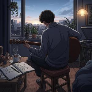 Thinking about tomorrow, playing music