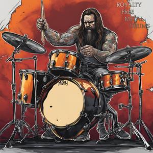 120 Bpm Hard Rock Flash Light Drums Track Road 666