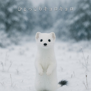 ひょっこりキョロキョロ