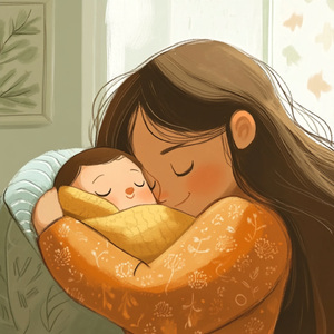 子宫羊水声+妈妈心跳声（安抚婴儿止哭助眠）