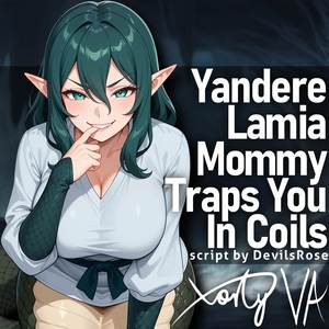 ASMR F4A Yandere Lamia Mommy Traps You In Coils