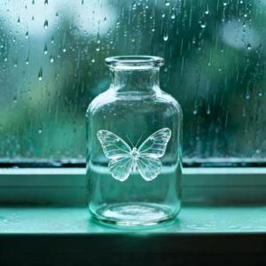 雨蝶飞过