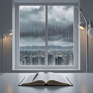 雨帘里的慢时光_懒得烦