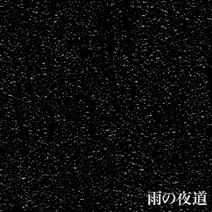 雨の夜道