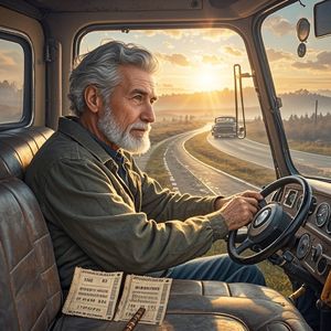 方向盘上的时光-胡海刚