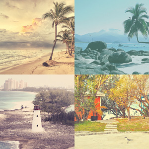 微妙的热带海滩心情