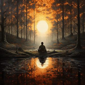 Serenidad De Gotas De Lluvia En El Estudio