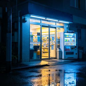 凌晨三点的便利店