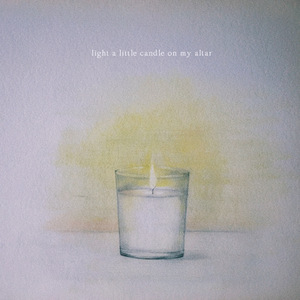 나의 제단에 작은 초를 켭니다