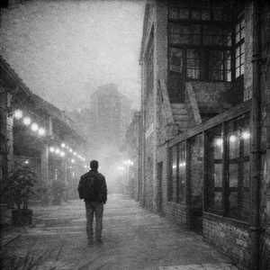 在高尔寺看雪山