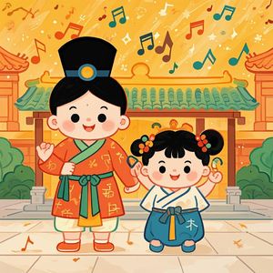 国学成语儿歌《笔走龙蛇》