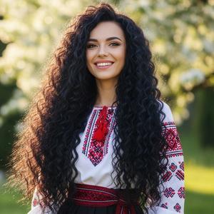 А я чорнява...