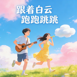跟着白云跑跑跳跳