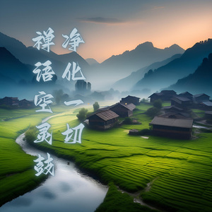 流水静谧山涧