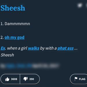 sheesh!